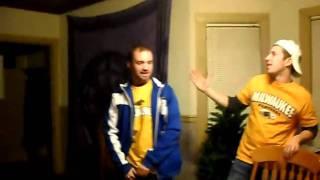 Two hot college guys singing and dancing to Justin Bieber while drunk!!