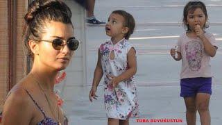 Funny moments of Tuba Büyüküstün and her daughter Maya on social networks