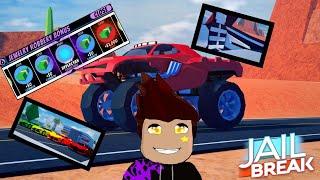 Новый MONSTER TRUCK новая функция новый цвет гиперхром Roblox Jailbreak