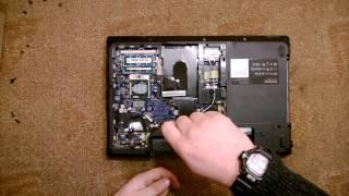 Как разобрать Ноутбук Lenovo IdeaPad G560(Lenovo IdeaPad G560 disassembly. How to replace HDD, RAM)