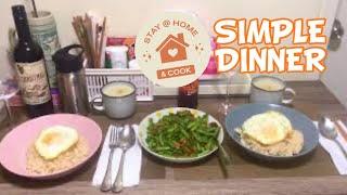 OUR SIMPLE DINNER AT HOME #food