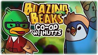 BLAZING BEAKS CO-OP!! (ft. @Hutts) | Let's Play Blazing Beaks: Co-op | PC Gameplay HD