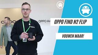 Dit is de OPPO Find N2 Flip, vouwen maar!