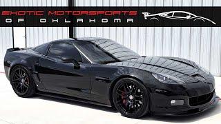 C1414 1 2009 CHEVROLET CORVETTE Z06 - STAGE 3 CAM * FORGESTAR WHEEL * HEADERS * EXHAUST * INTAKE