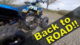 Yamaha Raptor 700 auf Kenda Roadgo / Quad-Vlog ToxiQtime