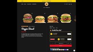 Sales-Boosting Food Shopify Store Product Page Example by Veda Builder