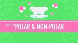 Polar & Non-Polar Molecules: Crash Course Chemistry #23