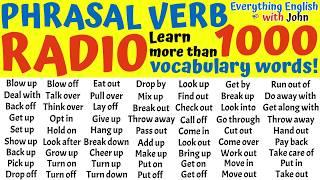 Learn 1000 English PHRASAL VERBS to Become Fluent in Almost ANY Situation