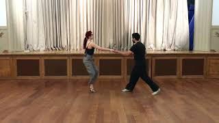 Swing Out History | Int-Adv Lindy Hop with Josh & Sharon | The Wednesday Club 17 January 2018