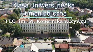 I LO w Żywcu - klasa uniwersytecka humanistyczna