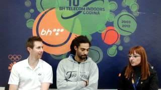 J. Marray & D. Brown Interview BH Telecom Indoors 2012