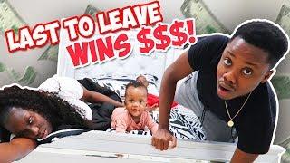 Last To Leave The Bed Wins $$ (Punishment For Loser)