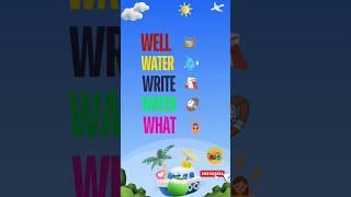 Words for kids  #kidssongs #youtubeshorts #shortvideo #forkids #abcd @MiniGeniusHuub