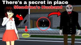 There's Secret place in the sewers Hiding  Slendrina's Husband SAKURA SCHOOL SIMULATOR HORROR MOVE