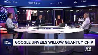 'Fast Money' traders talk about Google's quantum chip