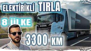 ELEKTRİKLİ TIRLA 8 ÜLKE DOLAŞAN KADINLAR TÜRKİYE’DE!