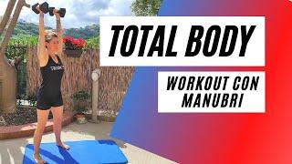 TOTAL BODY  WORKOUT con manubri