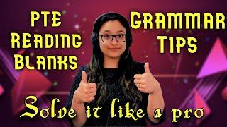 Fill in the blanks | PTE Reading | Rules and tips to solve | Sure-shot way | Best PTE