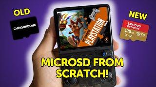 R36S/R35S: How to Make a MicroSD for the System and Games (DEFINITIVE GUIDE 2024)