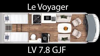Le voyager Eterna LV 7,8 GJL 2025 Interior And Exterior - Caravan Salon 2024 Dusseldorf