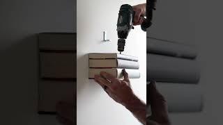 DIY Magic Floating Bookshelf in Under 60 Seconds!