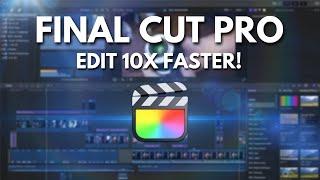 How To Edit Your Videos 10X Faster - 5 CRUCIAL Tips!