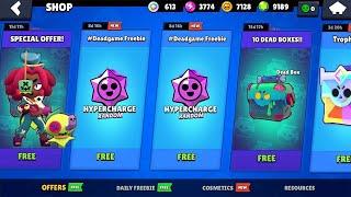 WOOOWW!!! HYPERCHARGE!!NEW BRAWLER CREDITS!!! BRAWL STARS UPDATE GIFTS!!!