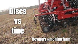 Discs versus tine: no-till at AHDB Monitor Farm