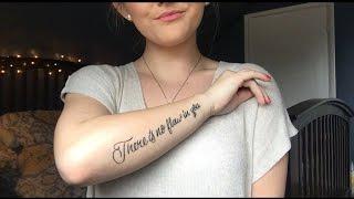 My First Tattoo Experience!  |Beauty By Victoria|