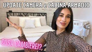 UPDATE HOME TOUR: CAMERA e CABINA ARMADIO || Cosa cambierei?