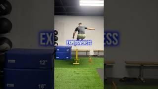 He did this to build explosiveness ‼️ #plyometrics #athlete #sportsperformance #verticaljump #gym