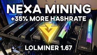 Nexa Mining is More Profitable | New lolminer 1.67 Tested