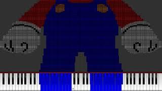 Dark MIDI - SUPER MARIO BROS UNDERGROUND THEME
