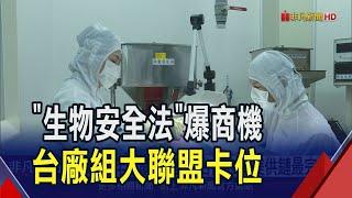 美中貿易戰燒向生技業! 5家中企遭拒絕往來... 生技供鏈大洗牌 台廠組大聯盟卡位｜非凡財經新聞｜20240918