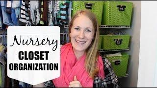 NURSERY CLOSET IDEAS | How to organize