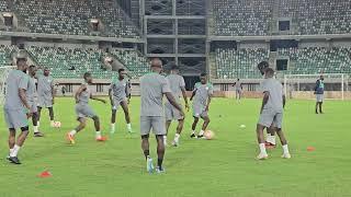 NIGERIA VS. SOUTH AFRICA: LAST TRAINING SESSION