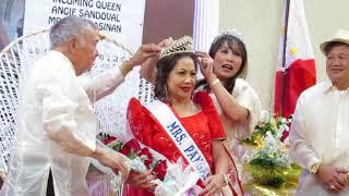 Crowning of Angie Sandoval - Mrs. Pagasinan 2019-2020