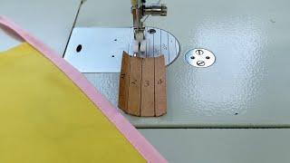 #embudo casero para coser bies.