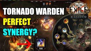 [3.25 Settlers] This skill was MADE for new Warden Ascendancy | Tornado of Elemental Turbulence