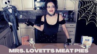 BAKING SWEENEY TODD THEMED MEAT PIES WITH MRS. LOVETT (Creepy Macabre Human Meat Pies for Halloween)