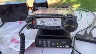 Yaesu FT-891, LDG Z-11 Pro II Tuner, Signalink and VARA HF with Chameleon EMCOMM II Sloper Antenna