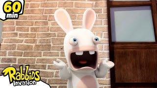 RABBIDS INVASION | 1H What's happening to the Rabbids?! | Cartoon for kids | Animaj Kids