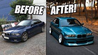 Building a BMW E36 BUDGET DRIFT CAR  in 10 minutes | ZFGARAGE