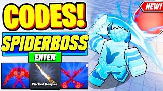 ️New️ ALL WORKING SPIDER BOSS UPDATE CODES For Blade Ball - Roblox Blade Ball Codes 2024