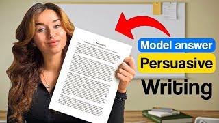 Write a grade 9 Persuasive Writing paragraph with me (FREE for you to use!)