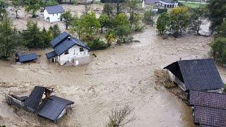 At least 15 killed in severe flooding after heavy rainstorm hits Bosnia