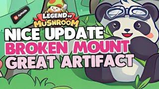 Update & Events - INSANE MOUNT & ARTIFACT coming in Legend of Mushroom