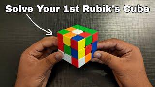 How to Solve a 3x3 Rubik's Cube Without Algorithms "Hindi Urdu"