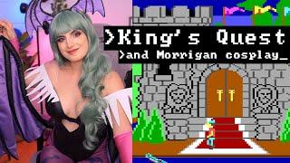 First time playing King's Quest (& Morrigan cosplay!)