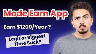 Make Money Online: Mode Earn App Review (Legit or Scam?) | FREE Way to Earn More!